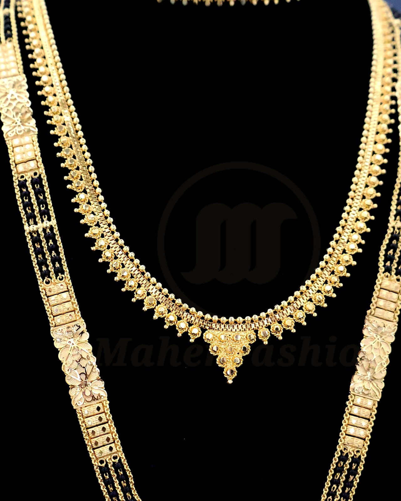 High Quality Golden Mangalsutra Set